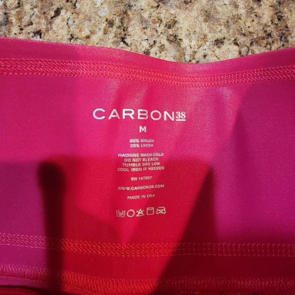 Carbon 38 Legging in Takara Shine Hot Pink Women's Size Medium - Picture 7 of 7
